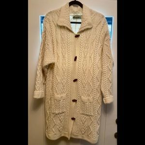 Women’s XL Aran Crafts Irish wool sweater